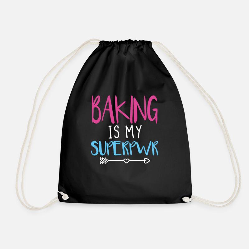 Back Spruch lustig Geschenk - Turnbeutel - Schwarz