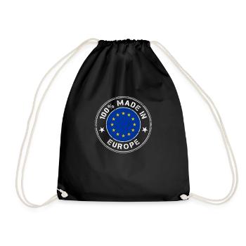 Europe UE - Sac de sport léger - noir - Devant