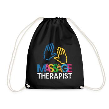 Massage - Sac de sport léger - noir - Devant