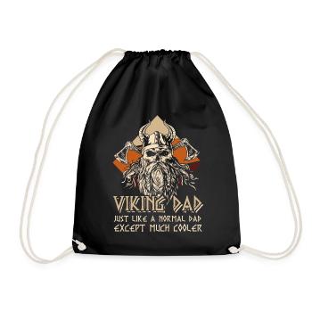 Viking Dad Odin Le père de Norsemen Wotan - Sac de sport léger - noir - Devant