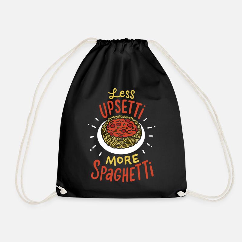 Spaghetti - Sac de sport léger - noir