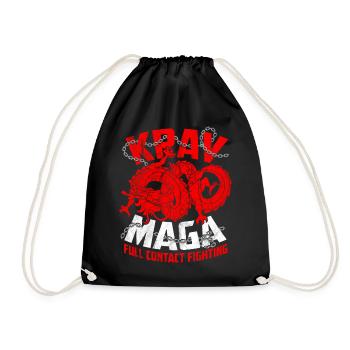 Krav Maga - Sac de sport léger - noir - Devant