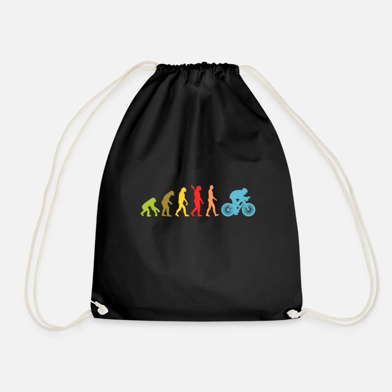 Fahrrad - Turnbeutel - Schwarz