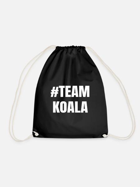 Koalas - Turnbeutel - Schwarz
