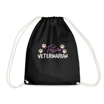 Tierarzt Tierarzt Geschenke Tiere Tierarztpraxis - Sac de sport léger - noir - Devant