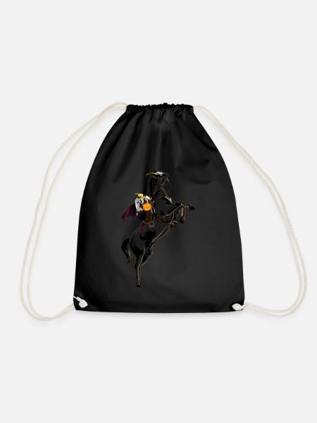 Kopfloser Reiter Halloween Sleepy Hollow - Turnbeutel - Schwarz