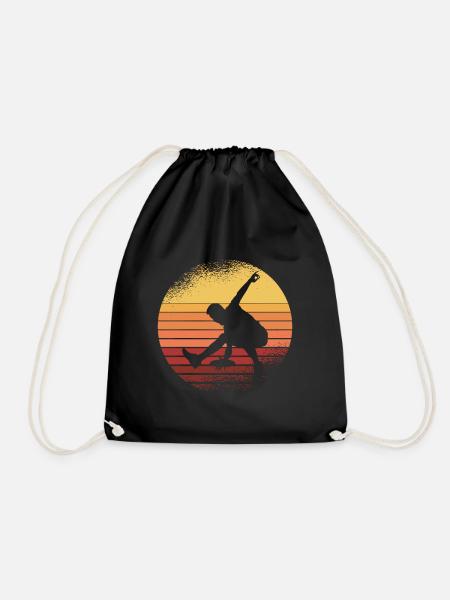 Freestyle Frisbee - Turnbeutel - Schwarz