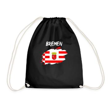 Bremen - Drawstring Bag - black - Front