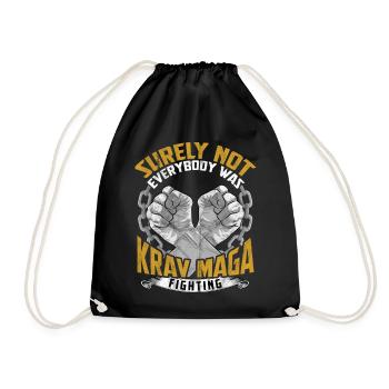 Krav Maga - Sac de sport léger - noir - Devant