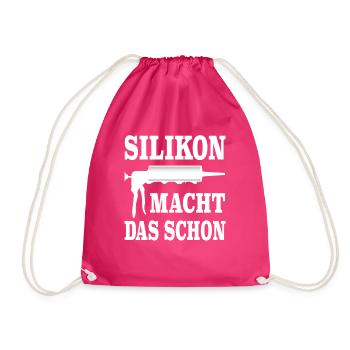 Handwerker Installateur Klempner Schlosser Witze - Turnbeutel - Fuchsia - Vorne