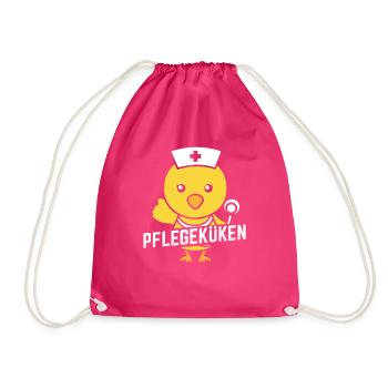 Krankenpfleger Krankenschwester - Turnbeutel - Fuchsia - Vorne