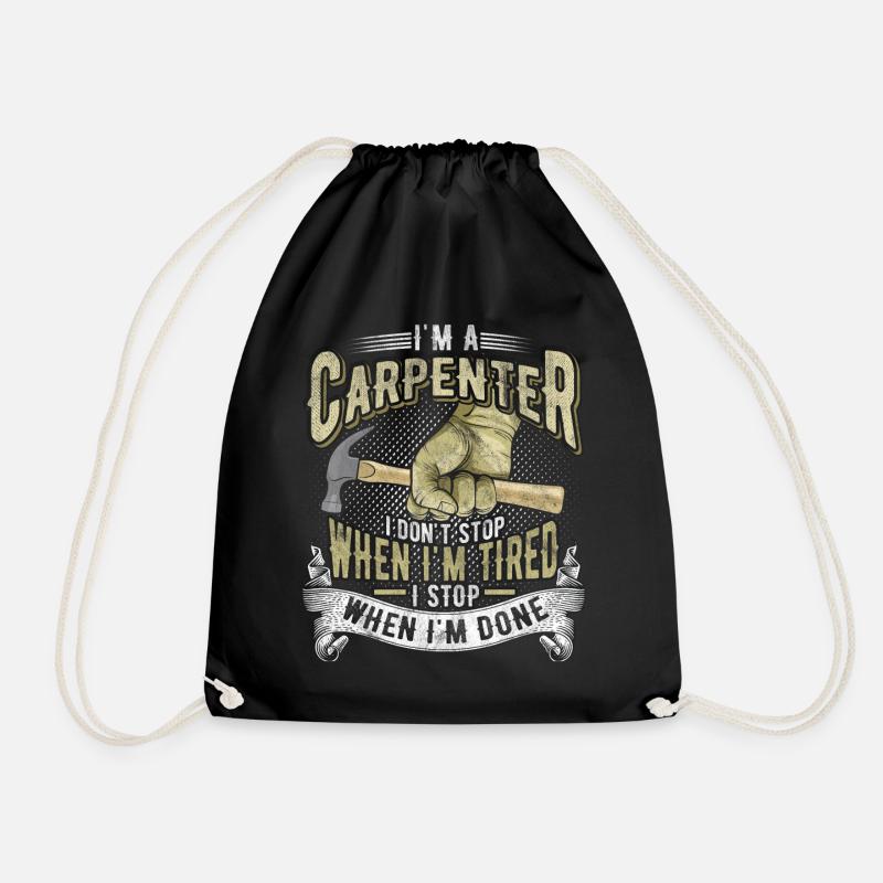 Charpentier - Sac de sport léger - noir