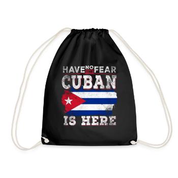 Drôle de Cubain - Sac de sport léger - noir - Devant