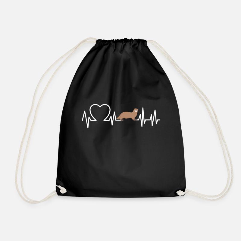loutre - Sac de sport léger - noir