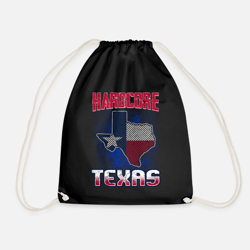 Texas - Turnbeutel - Schwarz