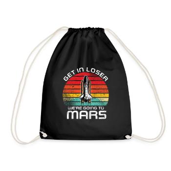 Mars - Sac de sport léger - noir - Devant