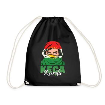 Keca Kurda Kurdish Kurdistan Kurde Kurde Gift - Sac de sport léger - noir - Devant