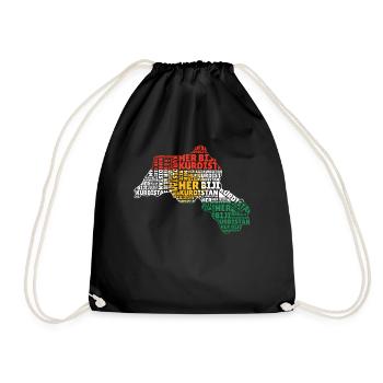 Son cadeau de Kurdes Kurdes de Biji Kurdistan - Sac de sport léger - noir - Devant