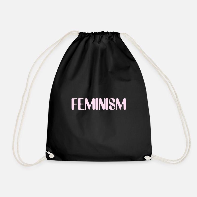 Feminismus - Turnbeutel - Schwarz