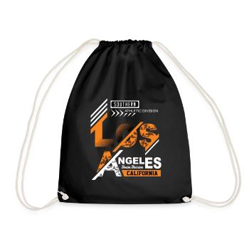 Los Angeles La - Sac de sport léger - noir - Devant