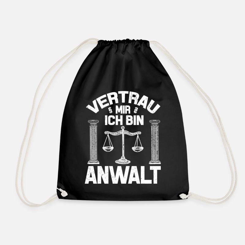 Anwalt - Turnbeutel - Schwarz