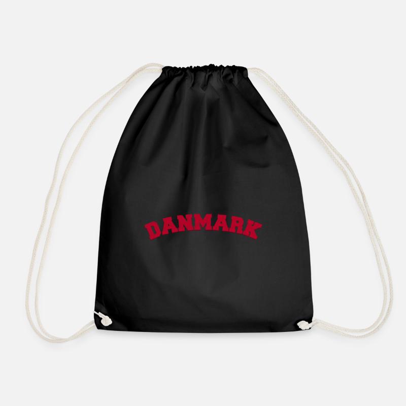 Danmark Dänemark - Turnbeutel - Schwarz