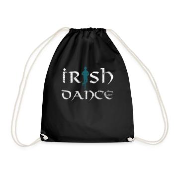 Danse irlandaise - Sac de sport léger - noir - Devant