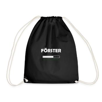 Förster in progress - Turnbeutel - Schwarz - Vorne