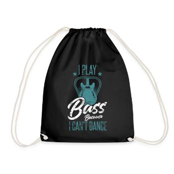 Bass Player Vintage - Sac de sport léger - noir - Devant