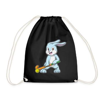 Crosse de hockey sur gazon Rabbit - Sac de sport léger - noir - Devant