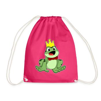 Couronne de grenouille - Sac de sport léger - fuchsia - Devant