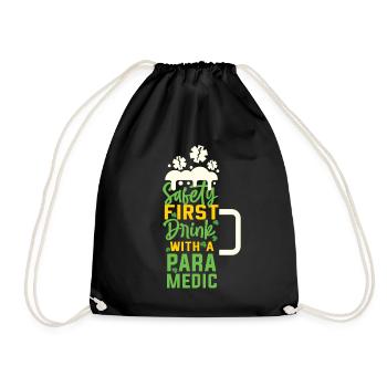 Ambulancier paramédical EMT - Sac de sport léger - noir - Devant