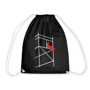 Scaffolders - Drawstring Bag - black - Front