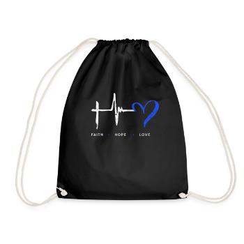 EMT paramedic paramedic - Drawstring Bag - black - Front