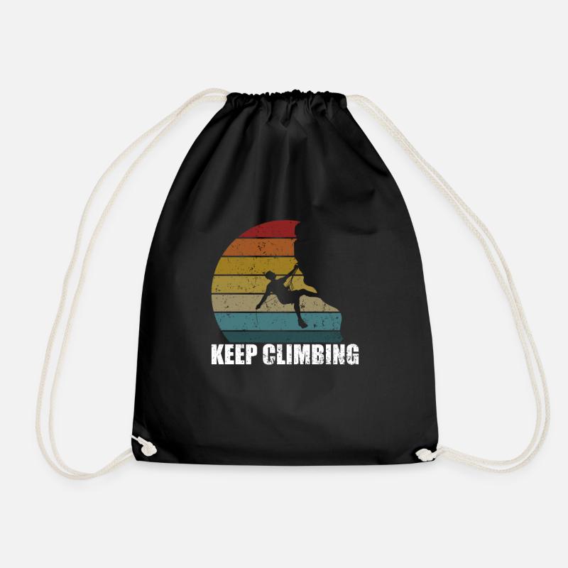 Escalade Keep Climbing - Sac de sport léger - noir