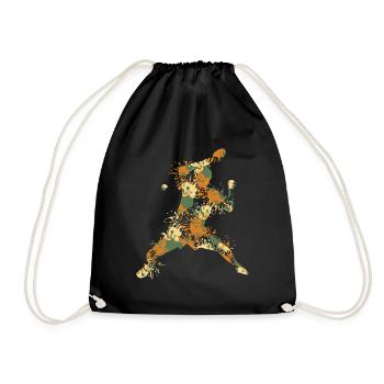 Table tennis cool - Drawstring Bag - black - Front