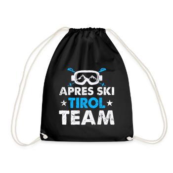 Apres Ski Tirol Team Skiurlaub Autriche Party - Sac de sport léger - noir - Devant