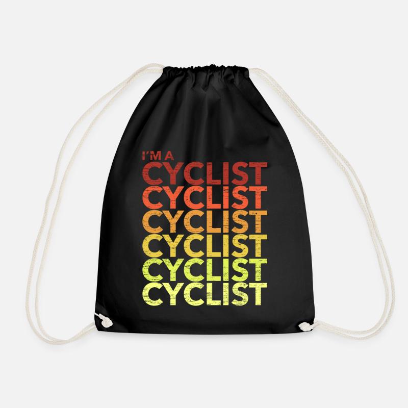 I'm A Cyclist I'm A Cyclist - Turnbeutel - Schwarz