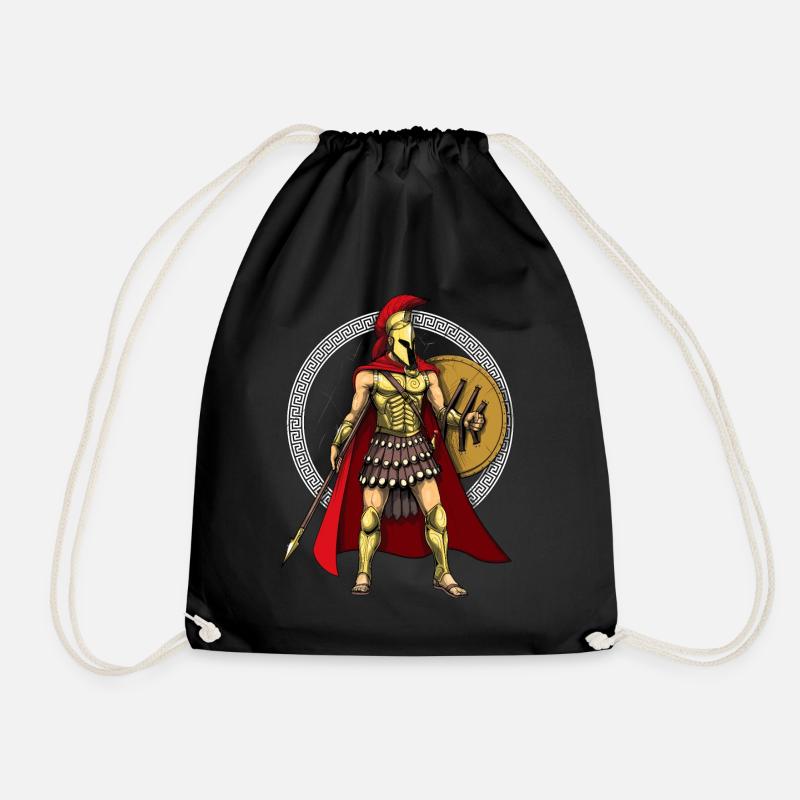 Spartan Warrior - Turnbeutel - Schwarz