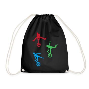 Monocycle - Sac de sport léger - noir - Devant
