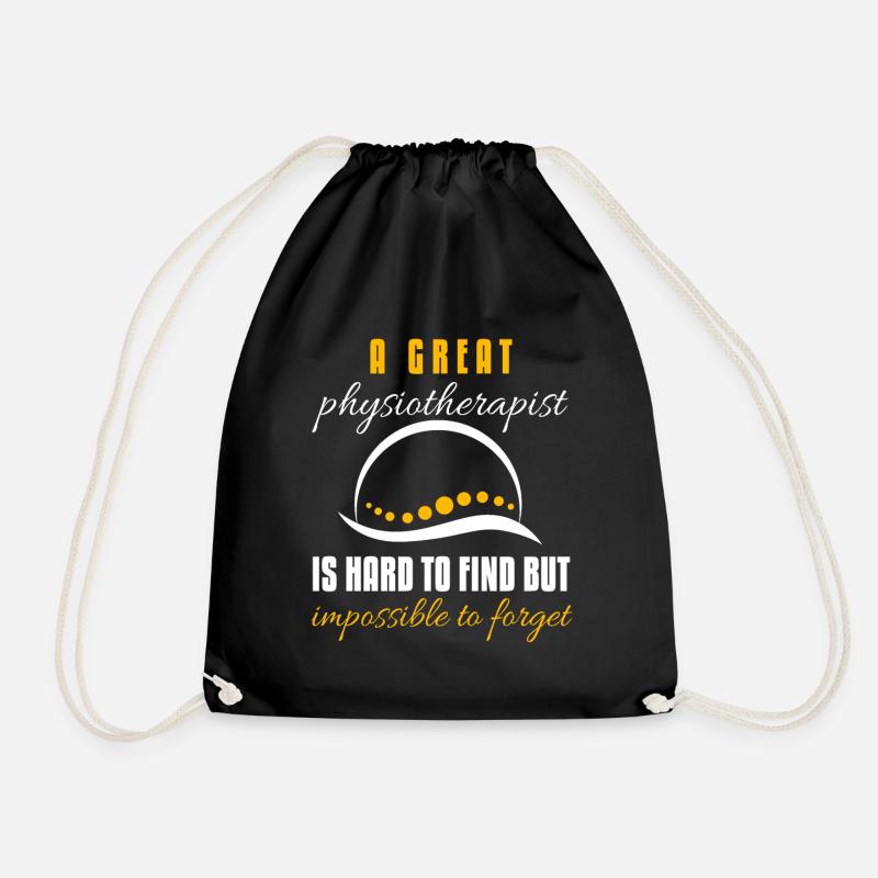 Physiothérapie Physio massage - Sac de sport léger - noir