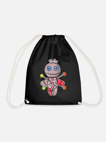 Voodoo doll - Turnbeutel - Schwarz