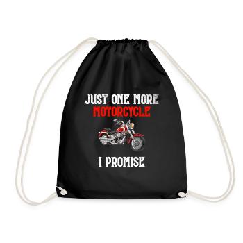 Just one more Motorcycle i promise - Sac de sport léger - noir - Devant