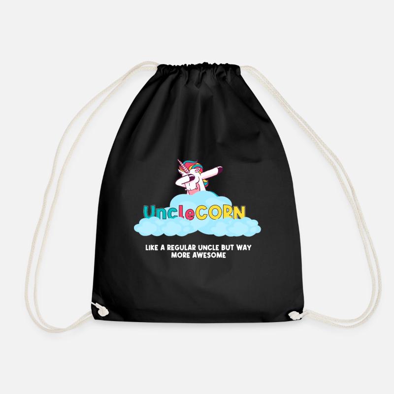 Unclecorn - Sac de sport léger - noir