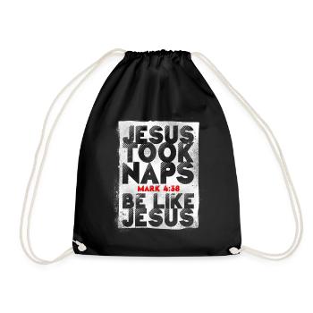 Religion biblique chrétienne - Sac de sport léger - noir - Devant