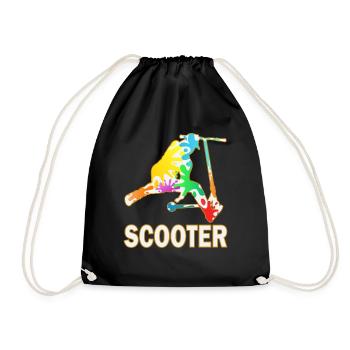 Cascade scooter scooter électrique scooter scooter - Sac de sport léger - noir - Devant