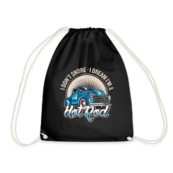 Hot Rod - Sac de sport léger - noir - Devant