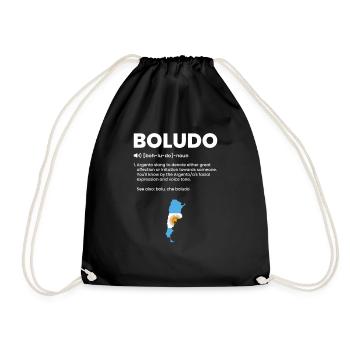 Boludo definition, argentinian argentina - Sac de sport léger - noir - Devant