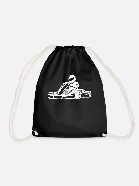 Kart kart karting cadeau - Sac de sport léger - noir