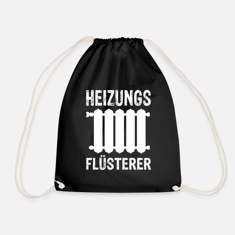 Heizung Flüsterer - Turnbeutel - Schwarz